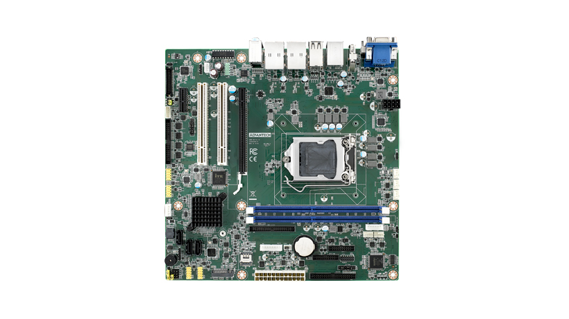 MicroATX with 1VGA/1DVI/1DP/ 14COM/20USB/2 PCI